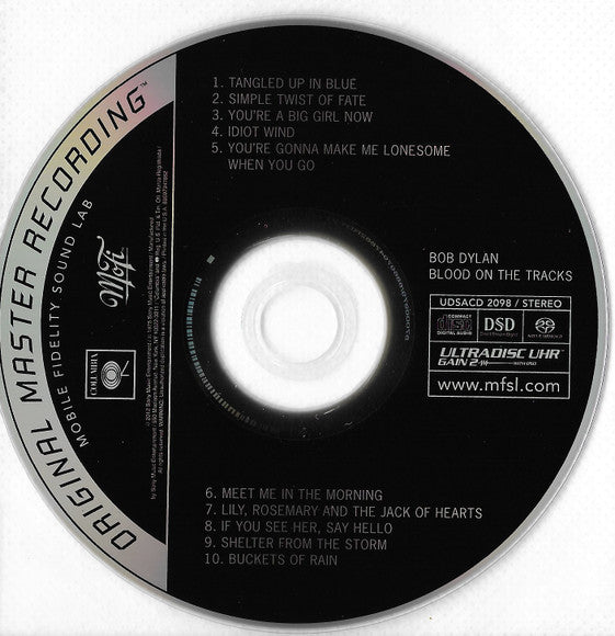 Bob Dylan - Blood On The Tracks (SACD) | Mint (M) Mint (M)-