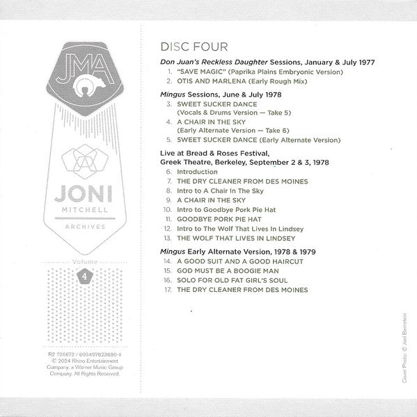 Joni Mitchell - Archives Volume 4: Asylum Years (1976-1980)(CD BOX) | Mint (M) Mint (M)-