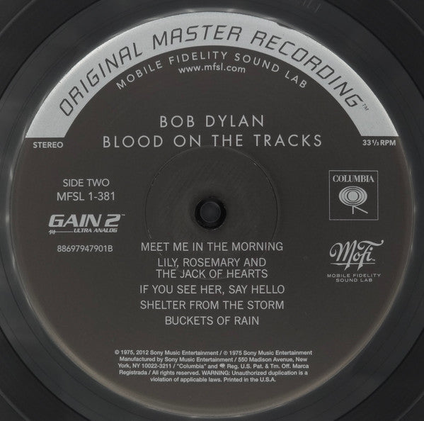 Blood On The Tracks (MFSL VINYL) | Mint (M) Mint (M)-