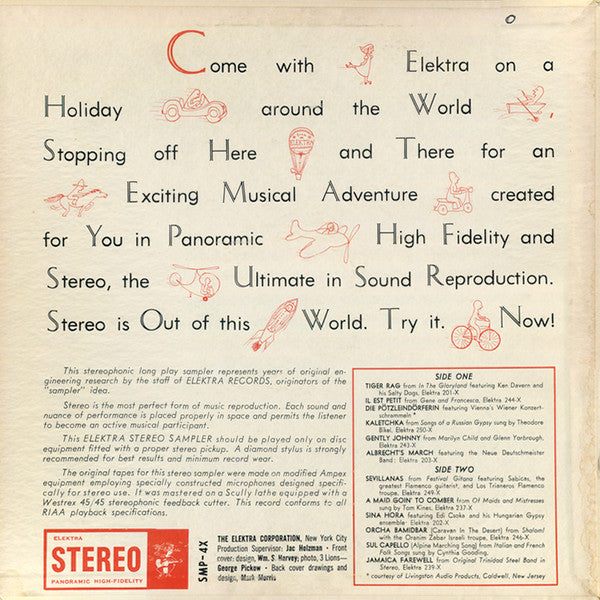 Various - Around The World In Stereo (VINYL) | Excellent+ (EX+) Excellent+ (EX+)-