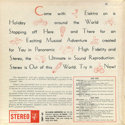 Various - Around The World In Stereo (VINYL) | Excellent+ (EX+) Excellent+ (EX+)-