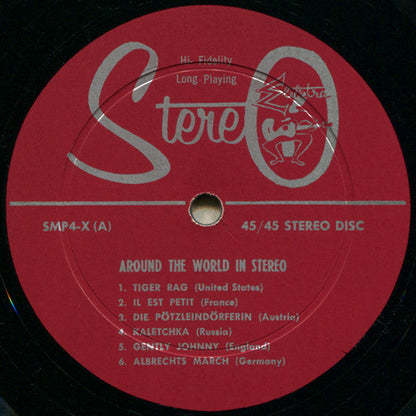 Various - Around The World In Stereo (VINYL) | Excellent+ (EX+) Excellent+ (EX+)-