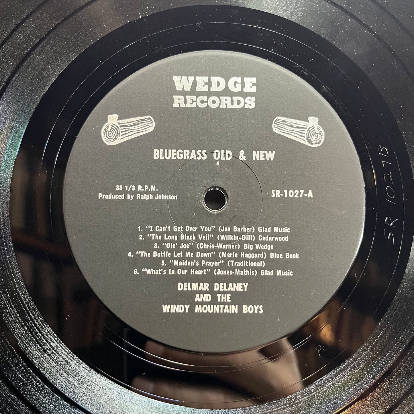 Delmer Delaney And The Windy Mountain Boys - Bluegrass Old And New *SIGNED BY BILL TOLBERT* | Excellent+ (EX+) Excellent (EX)-