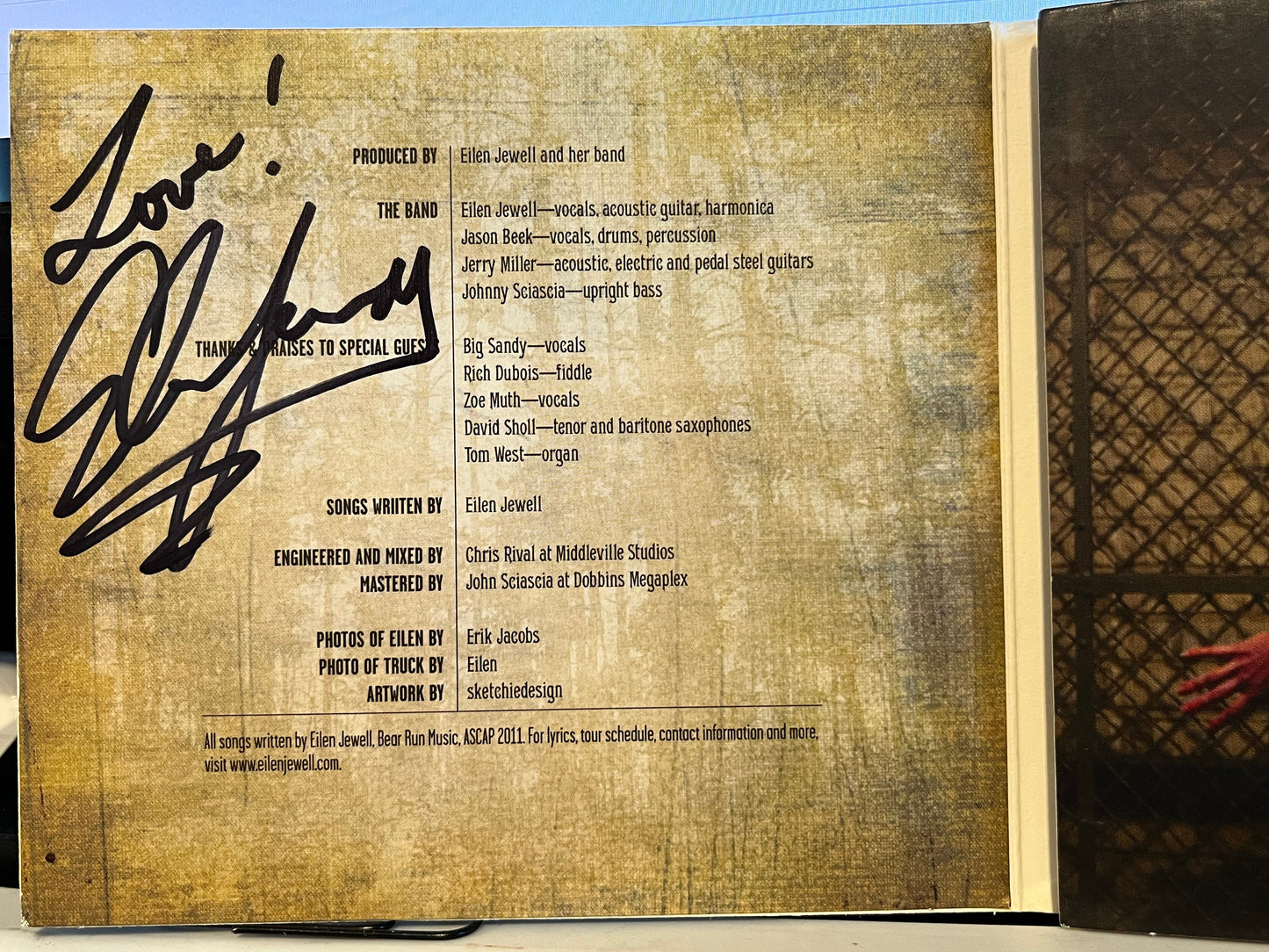 Eilen Jewell - Queen Of The Minor Key *SIGNED* | Excellent (EX) Excellent (EX)-