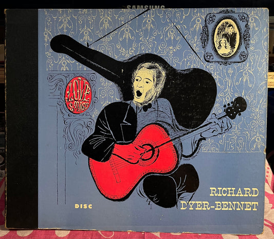 Richard Dyer-Bennet - Love Songs *3X10" 78RPM* | Excellent (EX) Excellent (EX)-
