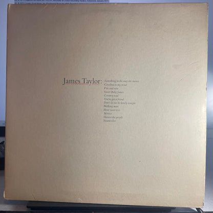 James Taylor (2) - Greatest Hits (VINYL) | Excellent+ (EX+) Excellent (EX)-