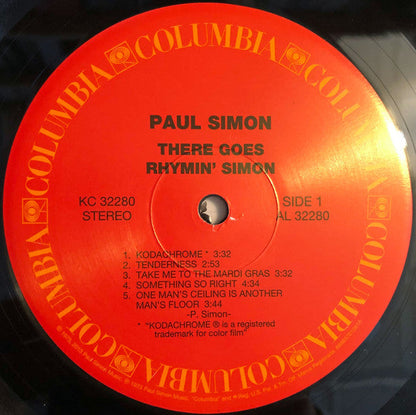 Paul Simon - There Goes Rhymin' Simon *NUMBERED/RSD* | Excellent (EX) Near Mint (NM)-