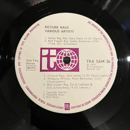 Various - Picture Rags | Excellent (EX) Near Mint (NM)-