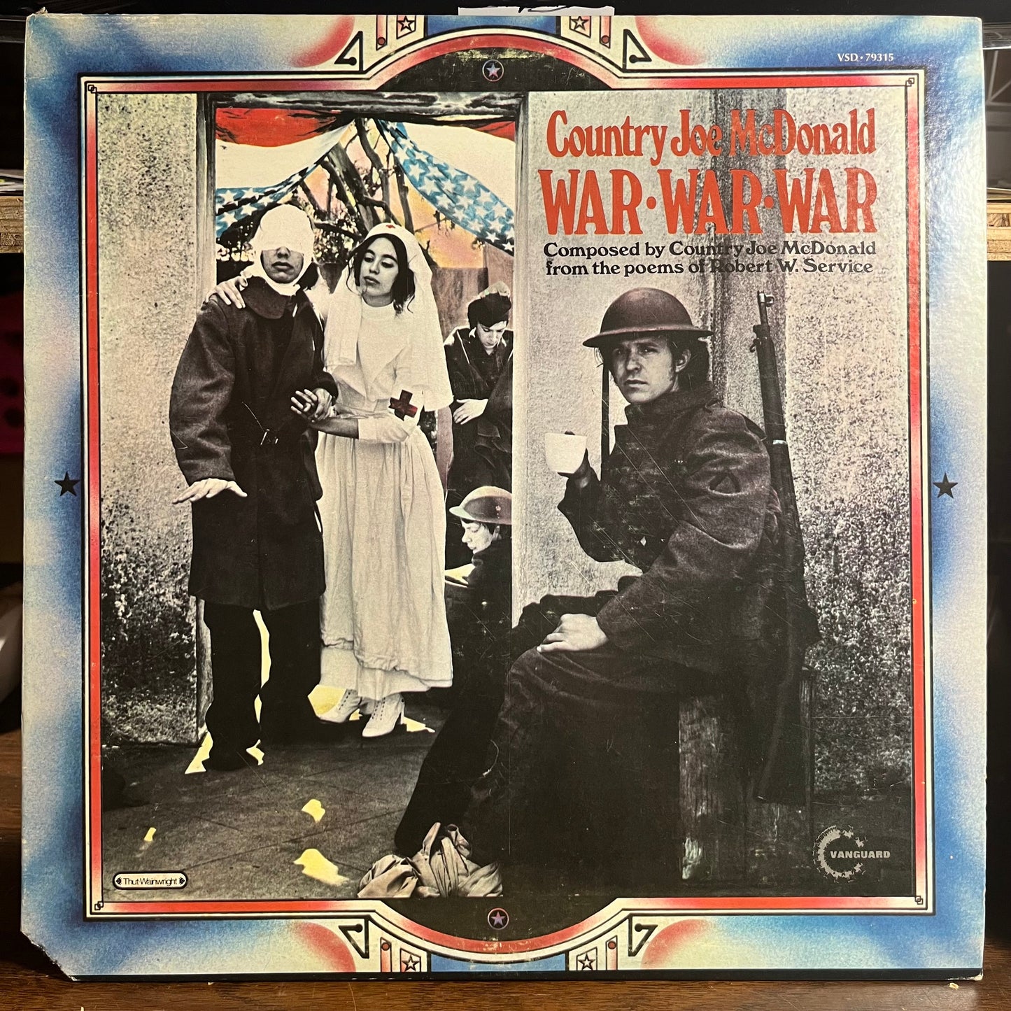 Country Joe McDonald - War War War (VINYL) | Near Mint- (NM-) Excellent+ (EX+)-