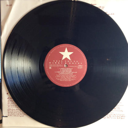 Neil Young - Hawks & Doves (VINYL) | Near Mint- (NM-) Excellent+ (EX+)-