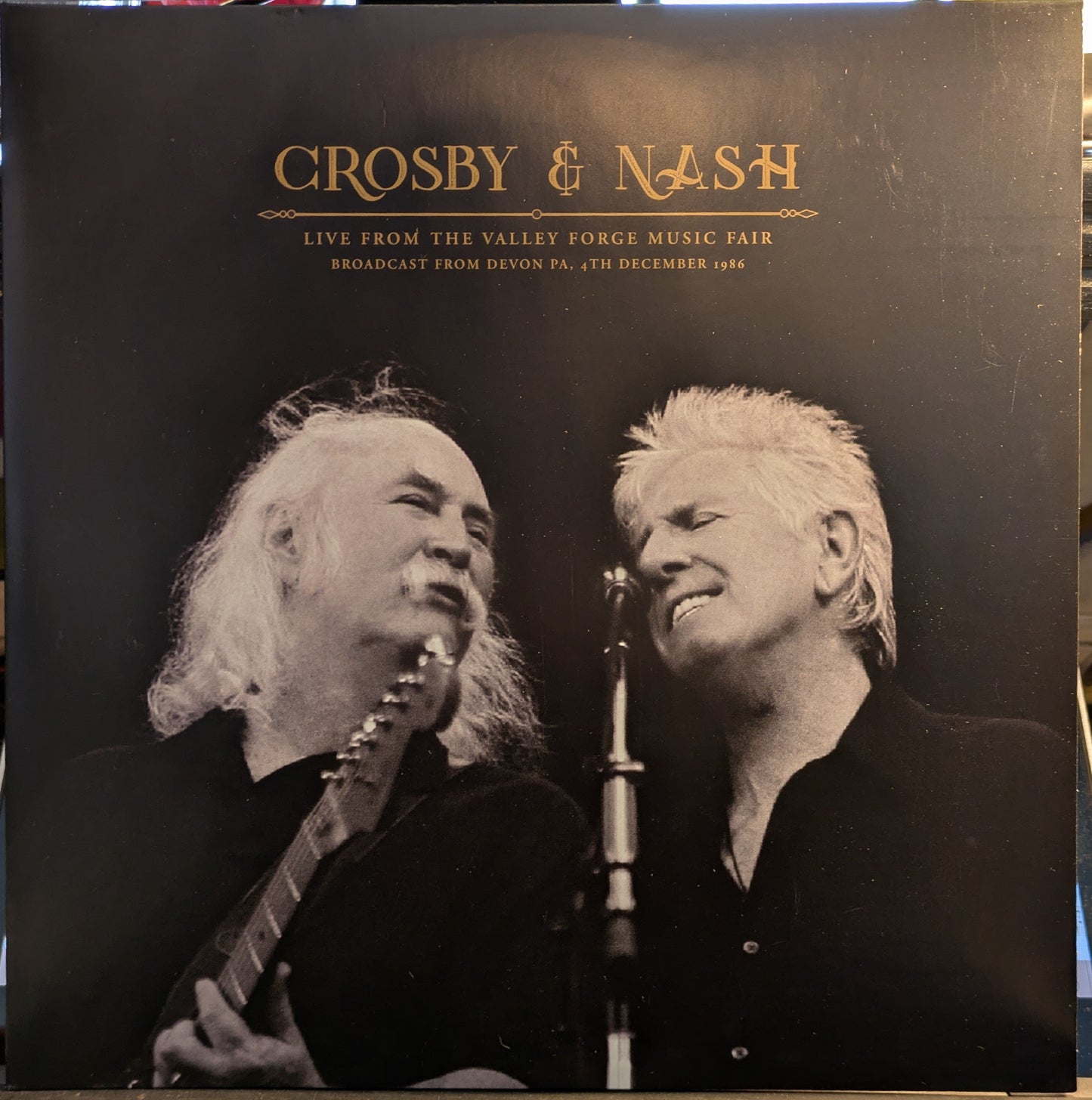 Crosby & Nash - Live From The Valley Forge Music Fair (VINYL) | Near Mint (NM) Near Mint (NM)-