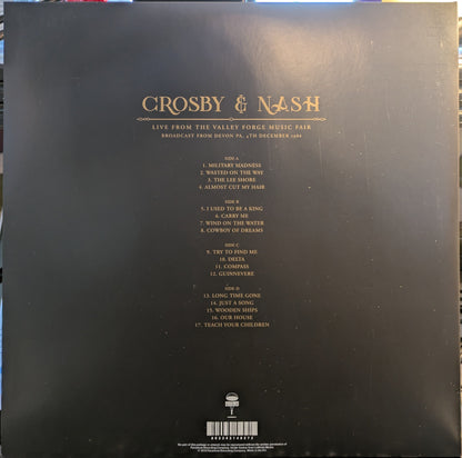 Crosby & Nash - Live From The Valley Forge Music Fair (VINYL) | Near Mint (NM) Near Mint (NM)-