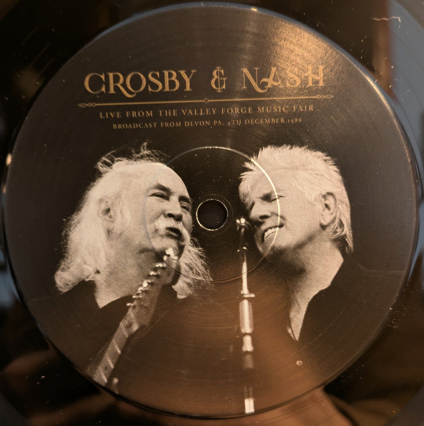 Crosby & Nash - Live From The Valley Forge Music Fair (VINYL) | Near Mint (NM) Near Mint (NM)-