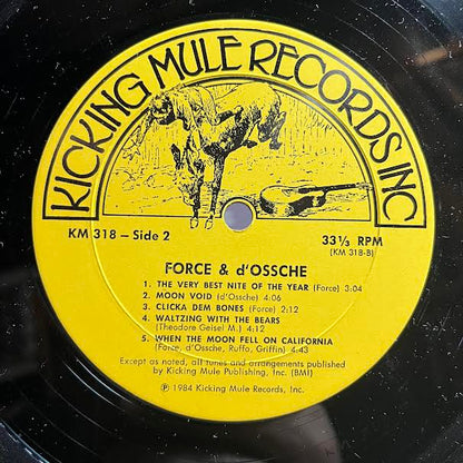 Bob Force - When The Moon Fell On California (VINYL) | Near Mint- (NM-) Excellent+ (EX+)-