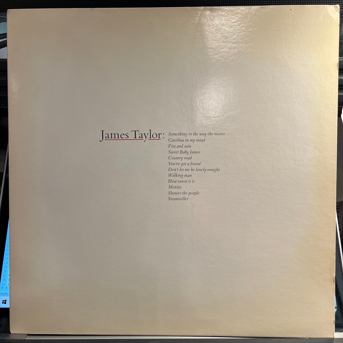 James Taylor (2) - Greatest Hits (VINYL) | Near Mint- (NM-) Near Mint- (NM-)-