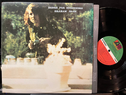 Graham Nash - Songs For Beginners (VINYL LP ATLANTIC SD 7204 1975) | Near Mint- (NM-) Near Mint (NM)-