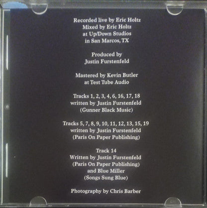 Justin Furstenfeld - Open Book Winter Album | Near Mint (NM) Near Mint (NM)-
