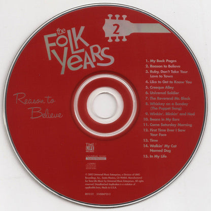 Various - The Folk Years Reason To Believe | Near Mint (NM) Near Mint (NM)-