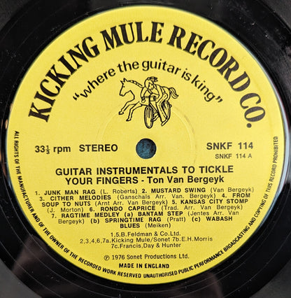 Ton Van Bergeijk - Guitar Instrumentals To Tickle Your Fingers | Near Mint (NM) Near Mint (NM)-