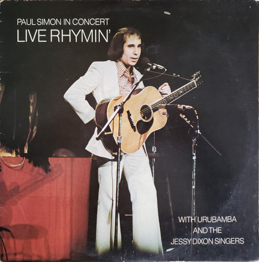 Paul Simon - Paul Simon In Concert Live Rhymin' (VINYL) | Near Mint (NM) Near Mint (NM)-