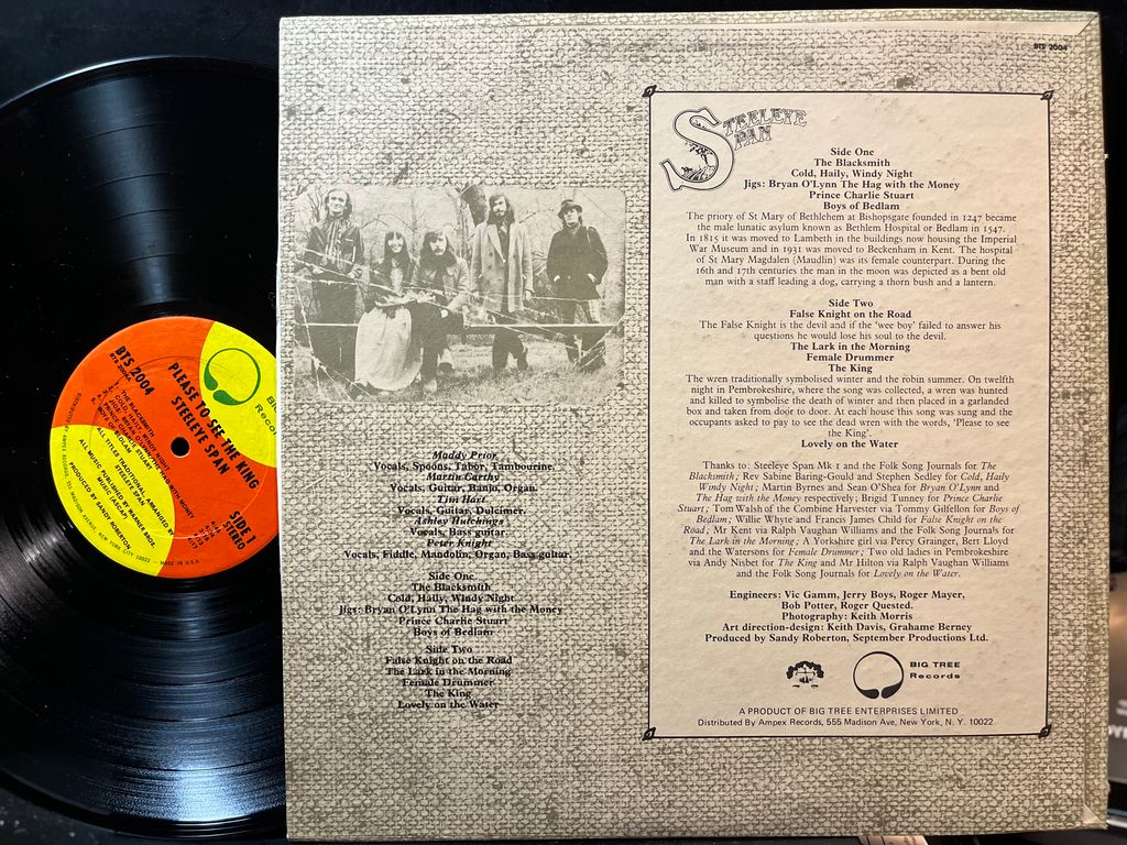 Steeleye Span - Please To See The King (VINYL) | Near Mint (NM) Near Mint (NM)-