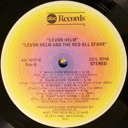 Levon Helm - Levon Helm And The RCO All-Stars (CD) | Near Mint (NM) Near Mint (NM)-