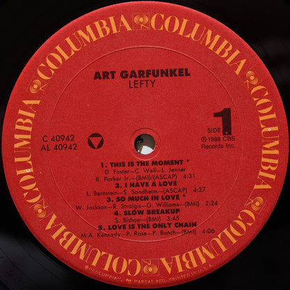 Art Garfunkel - Lefty | Near Mint (NM) Excellent (EX)-