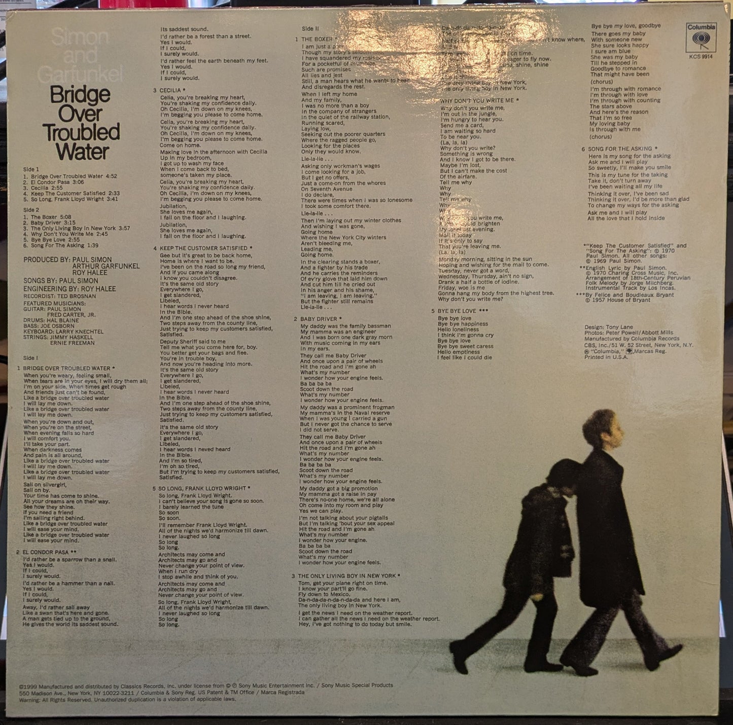 Simon & Garfunkel - Bridge Over Troubled Water (200 GRAM VINYL) | Near Mint (NM) Near Mint (NM)-