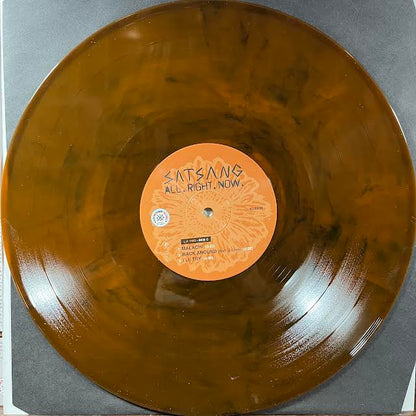 Satsang (2) - All. Right. Now. (ORANGE W/ BLACK SMOKE VINYL) | Near Mint (NM or M-)-