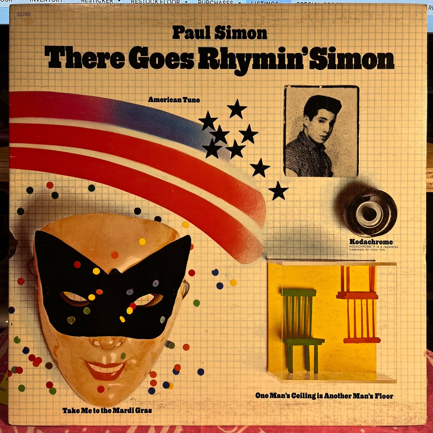 Paul Simon - There Goes Rhymin' Simon *PITMAN* | Near Mint (NM) Excellent (EX)-