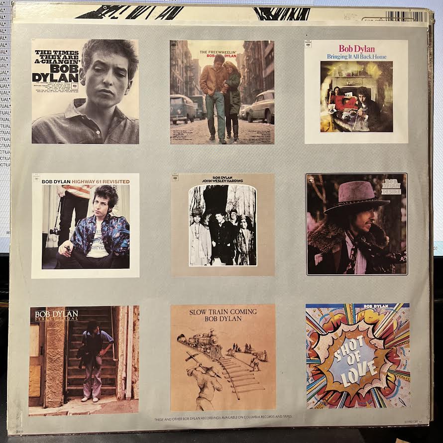 Bob Dylan - Infidels (VINYL) | Near Mint (NM) Excellent+ (EX+)-