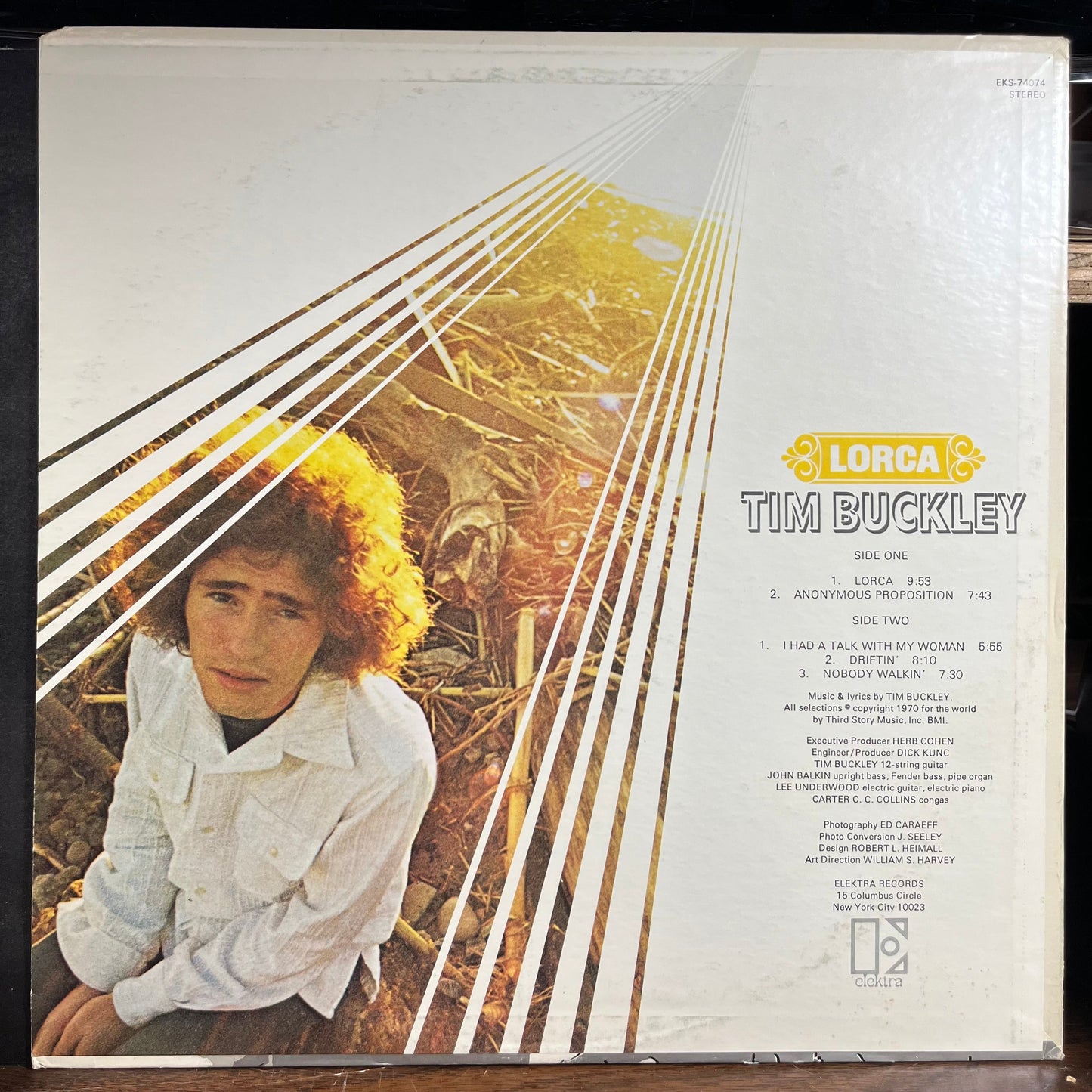 Tim Buckley - Lorca (VINYL) | Near Mint (NM) Excellent+ (EX+)-