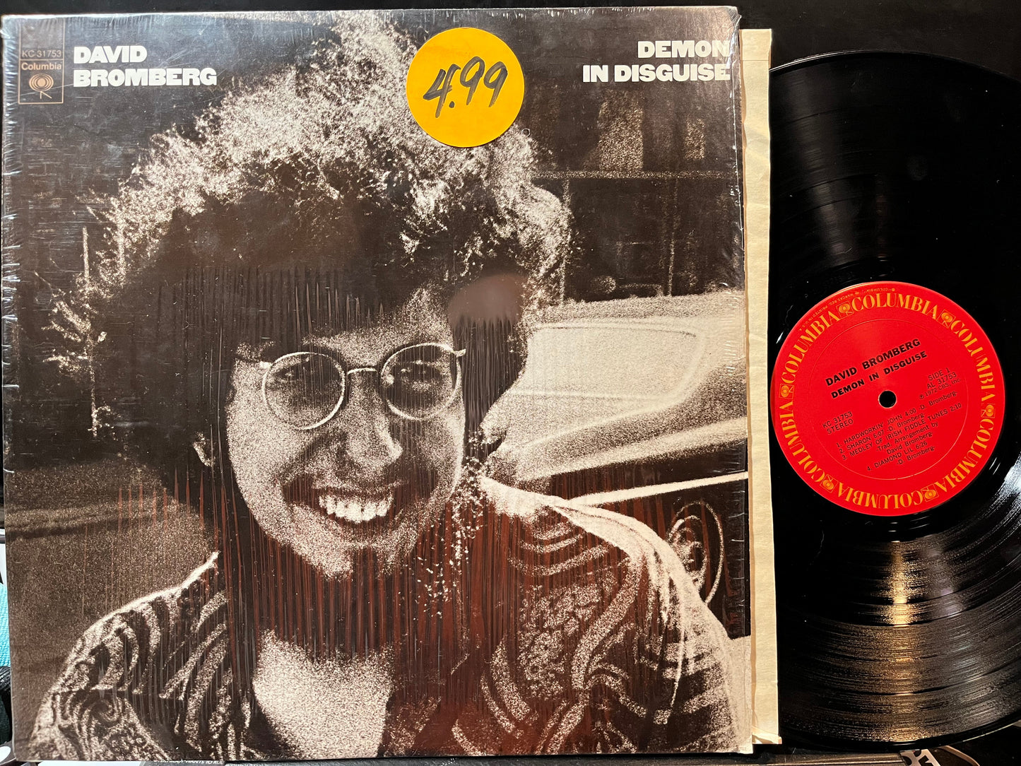 David Bromberg - Demon In Disguise (VINYL) | Near Mint (NM or M-) Near Mint (NM)-