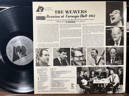 Reunion At Carnegie Hall - 1963 (VINYL) | Near Mint (NM) Excellent+ (EX+)-