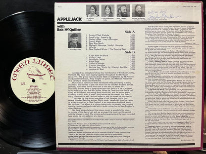 Applejack (4) - Contra Dance Music New England Style *SIGNED* (VINYL) | Near Mint (NM) Excellent (EX)-