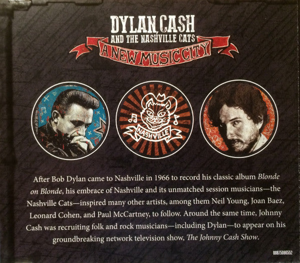 Various - Dylan, Cash And The Nashville Cats - A New Music City (2xCD) | Near Mint (NM) Near Mint (NM)-