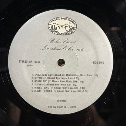 Bill Staines - Sandstone Cathedrals | Near Mint (NM) Excellent (EX)-