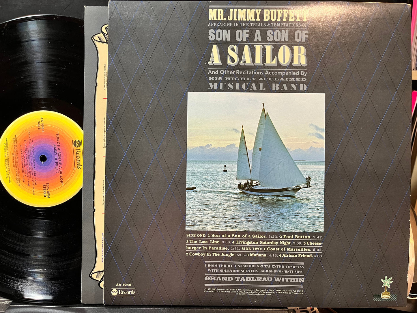 Jimmy Buffett - Son Of A Son Of A Sailor (VINYL) | Near Mint (NM or M-) Near Mint (NM)-