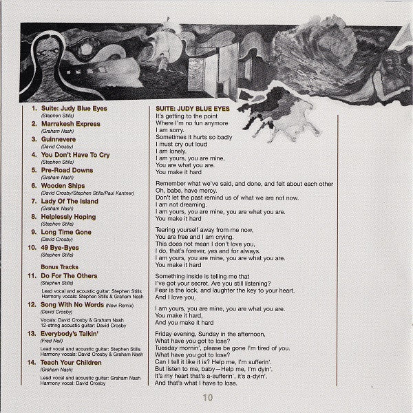 Crosby, Stills & Nash - Crosby, Stills & Nash (CD) | Near Mint (NM) Near Mint (NM)-