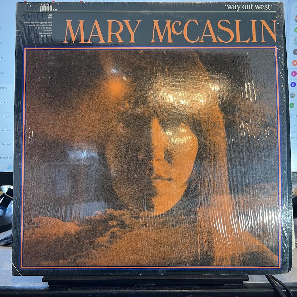 Mary McCaslin - Way Out West (VINYL) | Near Mint (NM or M-) Near Mint (NM)-