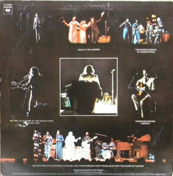Paul Simon - Paul Simon In Concert Live Rhymin' (VINYL) | Near Mint (NM) Near Mint (NM)-