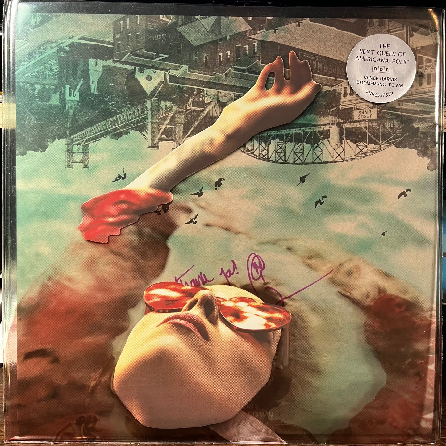 Jaimee Harris - Boomerang Town *SIGNED*(VINYL) | Near Mint (NM) Mint (M)-