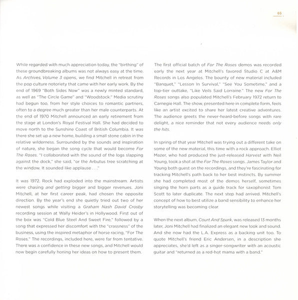 Archives – Volume 3: The Asylum Years (1972-1975) (5x CD BOX) | Near Mint (NM or M-) Excellent+ (EX+)-