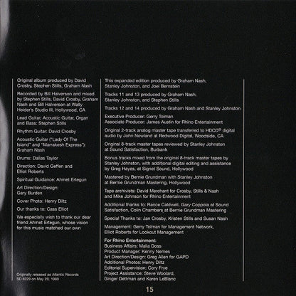 Crosby, Stills & Nash - Crosby, Stills & Nash (CD) | Near Mint (NM) Near Mint (NM)-