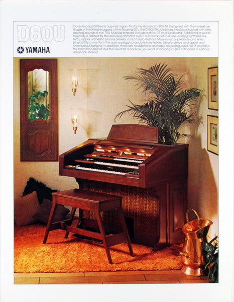 Bob Hacker - "One Man Opry" Bob Hacker Plays The Yamaha Electone D-80 (VINYL) | Near Mint (NM) Excellent (EX)-