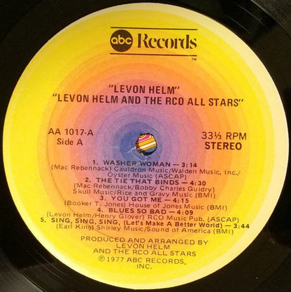 Levon Helm - Levon Helm And The RCO All-Stars (CD) | Near Mint (NM) Near Mint (NM)-
