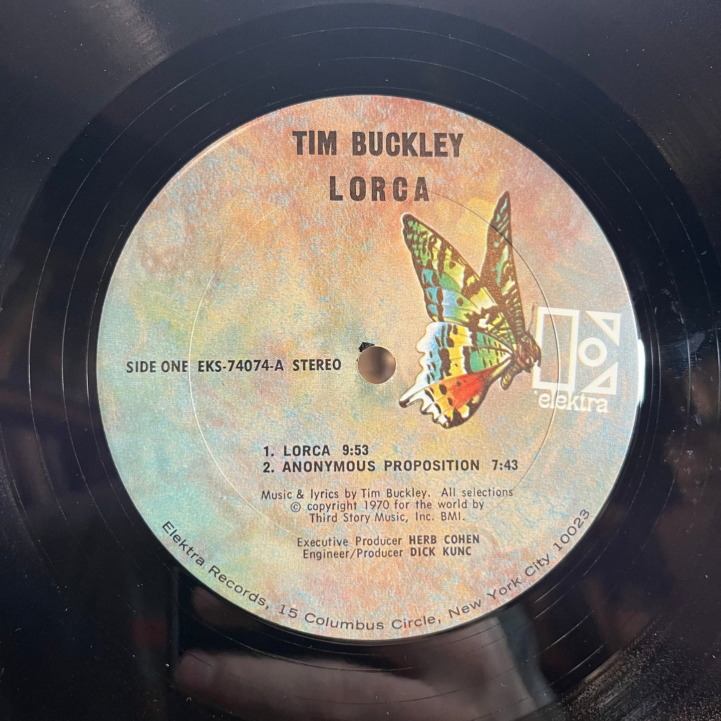 Tim Buckley - Lorca (VINYL) | Near Mint (NM) Excellent+ (EX+)-