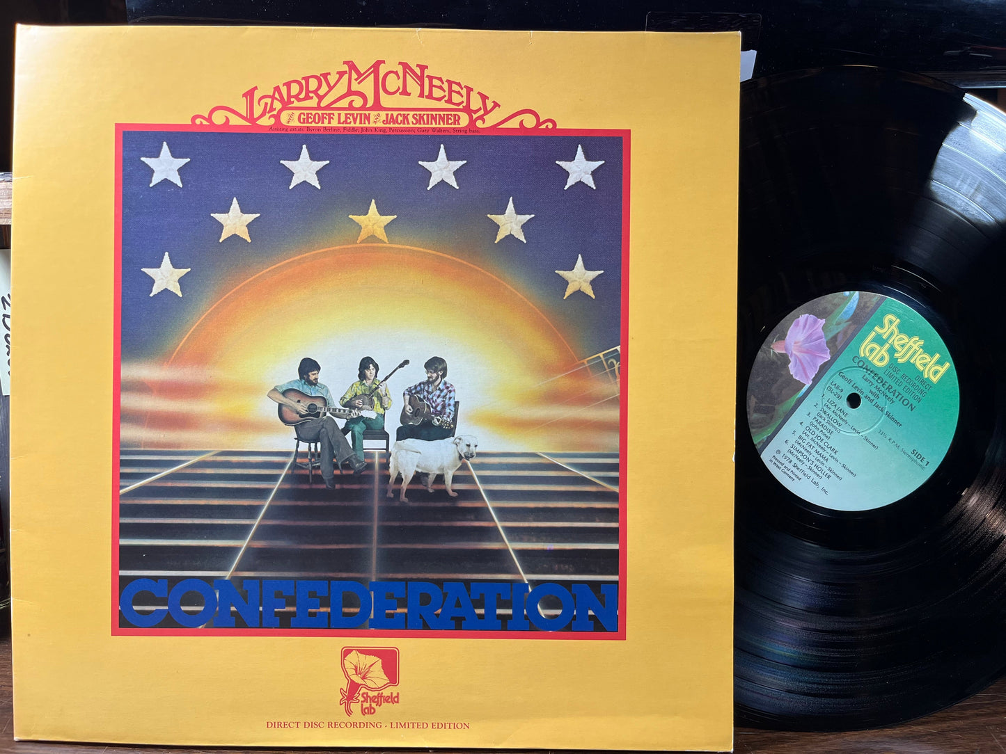 Larry McNeely - Confederation (VINYL) | Near Mint (NM) Near Mint (NM)-