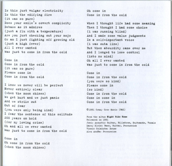 Joni Mitchell - Hits (CD) | Near Mint (NM) Near Mint (NM)-