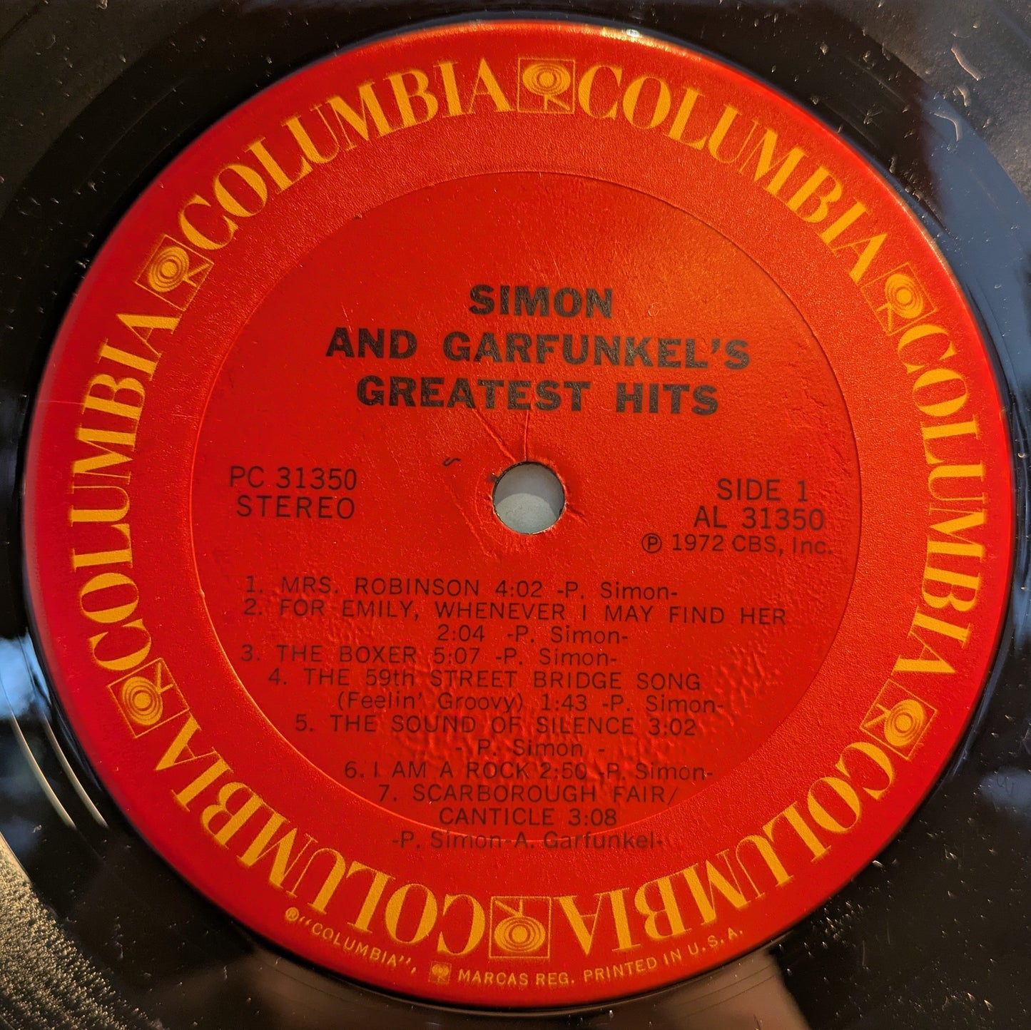 Simon & Garfunkel - Simon And Garfunkel's Greatest Hits (VINYL) | Near Mint (NM) Excellent (EX)-